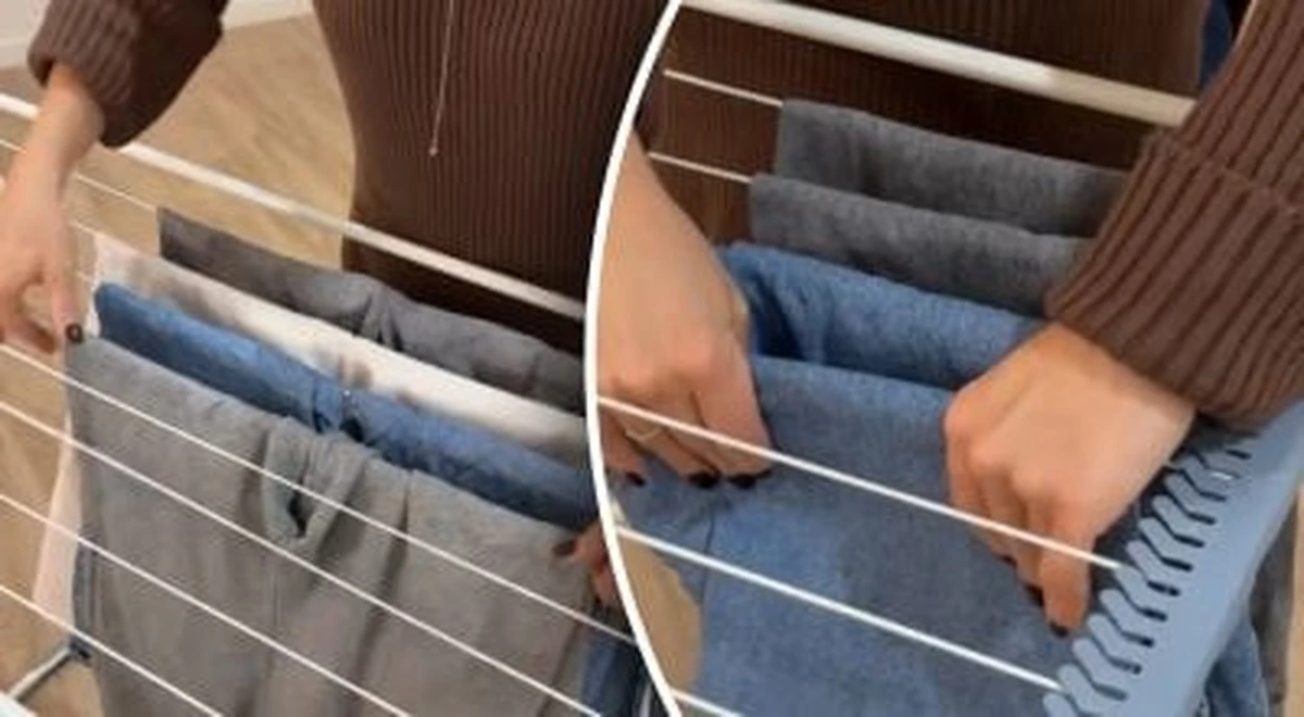 Jak przyspieszyć suszenie spodni zimą: prosty trik, który musisz znać